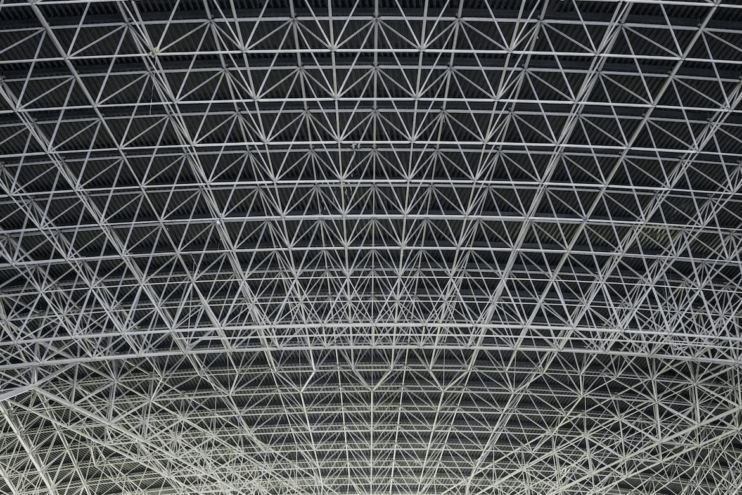 complex steel structure example